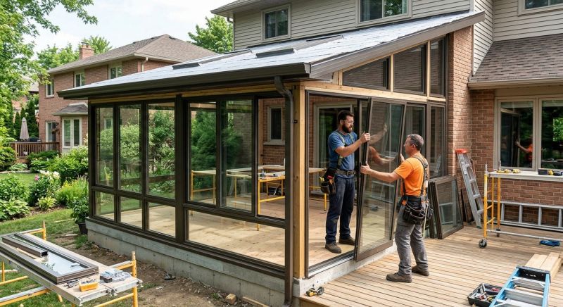 Enclosed Patio Installation Service