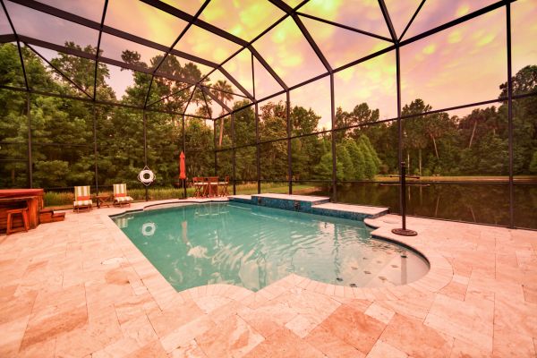 Lanai Enclosure Installation in Davidson