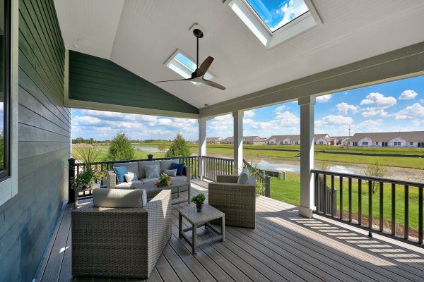 Covered Patio Installation in Davidson